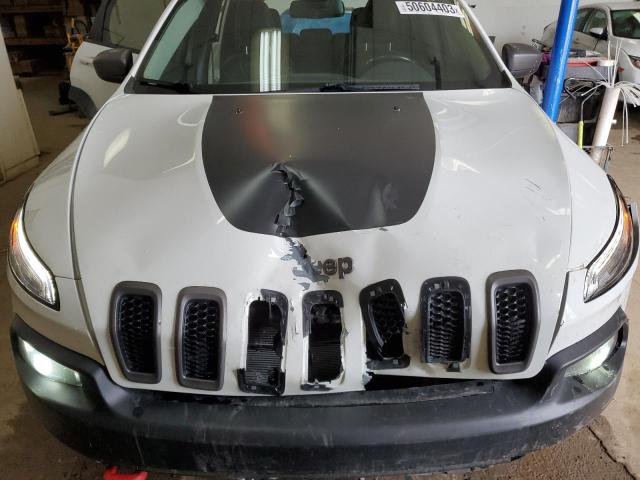 1C4PJMBS3FW724210 - 2015 JEEP CHEROKEE TRAILHAWK WHITE photo 12