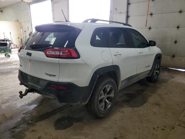 1C4PJMBS3FW724210 - 2015 JEEP CHEROKEE TRAILHAWK WHITE photo 3