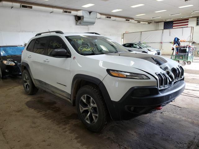 1C4PJMBS3FW724210 - 2015 JEEP CHEROKEE TRAILHAWK WHITE photo 4