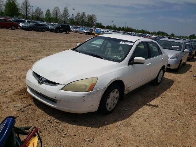 1HGCM56404A074691 - 2004 HONDA ACCORD LX WHITE photo 1