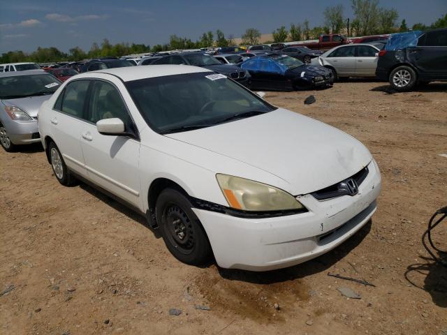 1HGCM56404A074691 - 2004 HONDA ACCORD LX WHITE photo 4