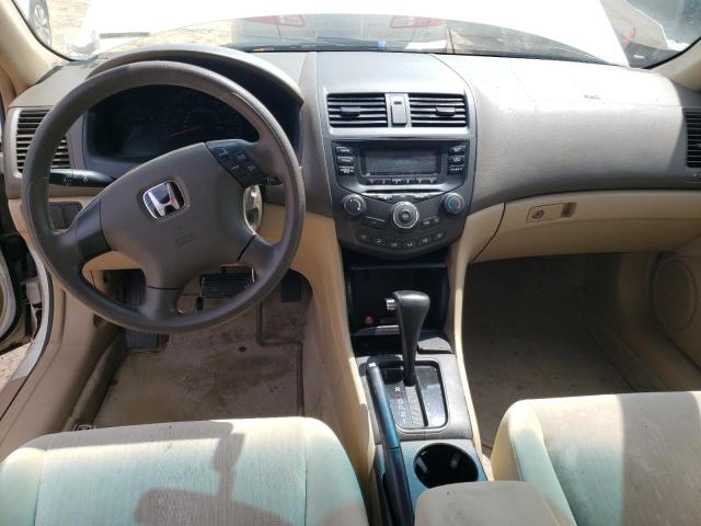 1HGCM56404A074691 - 2004 HONDA ACCORD LX WHITE photo 8