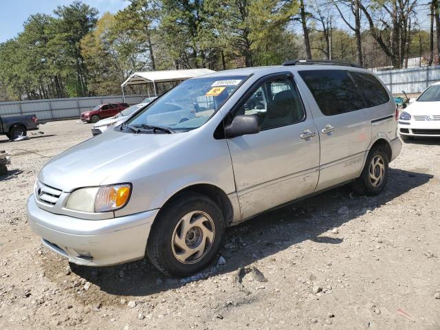 2002 TOYOTA SIENNA LE, 