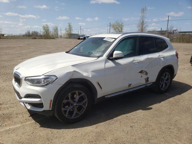 5UXTY5C05LLT34153 - 2020 BMW X3 XDRIVE30I WHITE photo 1