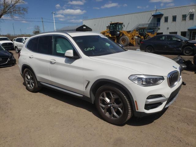 5UXTY5C05LLT34153 - 2020 BMW X3 XDRIVE30I WHITE photo 4