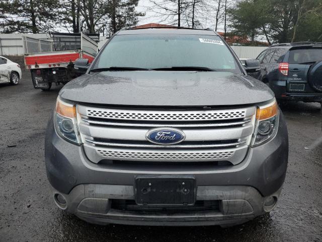 1FM5K8D82DGB91041 - 2013 FORD EXPLORER XLT GRAY photo 5