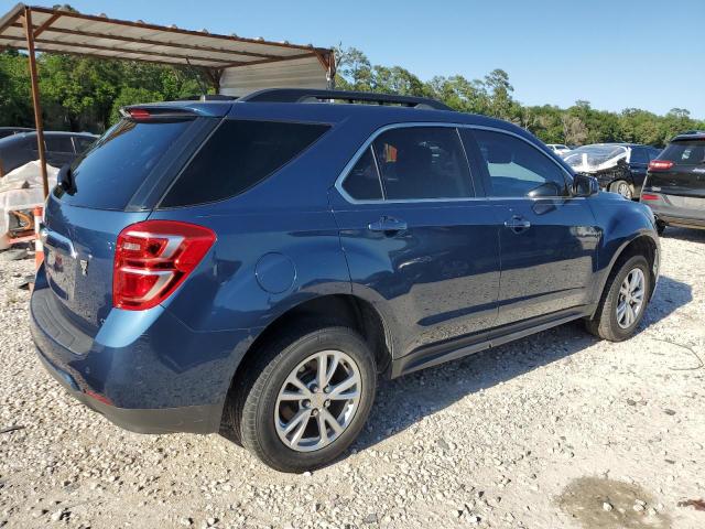 2GNALCEK5H6137100 - 2017 CHEVROLET EQUINOX LT BLUE photo 3