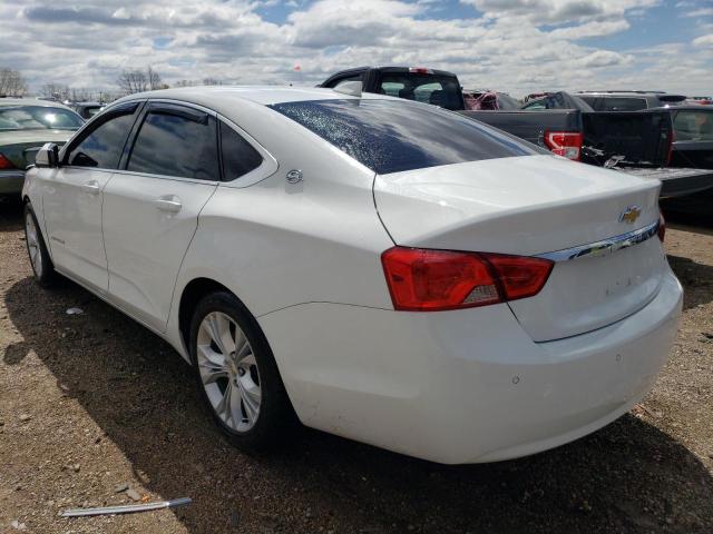 2G1115SL6F9129681 - 2015 CHEVROLET IMPALA LT WHITE photo 2