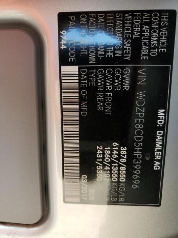 WDZPE8CD5HP399696 - 2017 MERCEDES-BENZ SPRINTER 2500 Սպիտակ լուսանկար 14