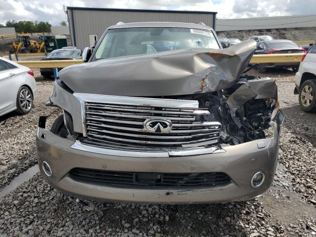 JN8AZ2NE9E9065754 - 2014 INFINITI QX80 BROWN photo 5