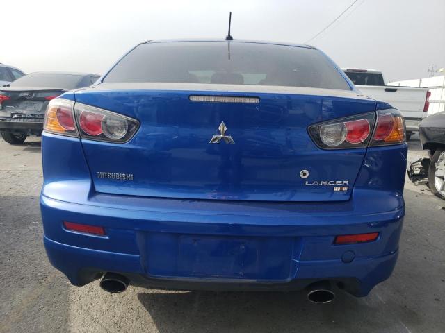 JA32V6FV1BU046012 - 2011 MITSUBISHI LANCER RALLIART BLUE photo 6