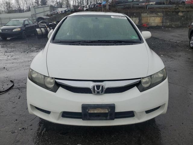 19XFA1F86BE021486 - 2011 HONDA CIVIC EX WHITE photo 5