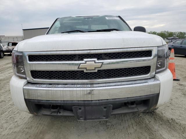 2GCEC19C271580124 - 2007 CHEVROLET SILVERADO C1500 WHITE photo 5