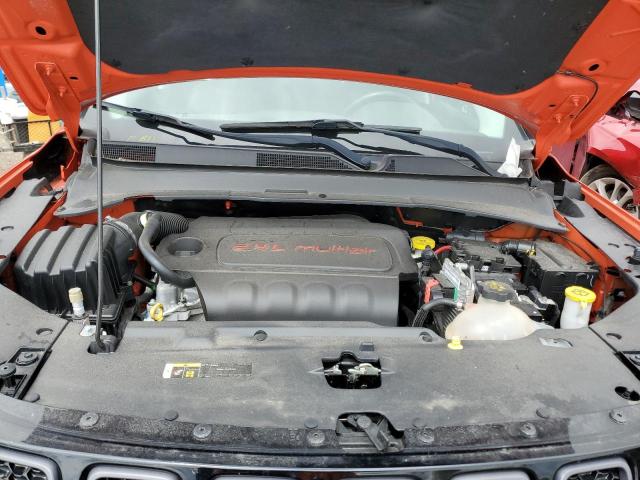 3C4NJDDB3JT185381 - 2018 JEEP COMPASS TRAILHAWK ORANGE photo 11