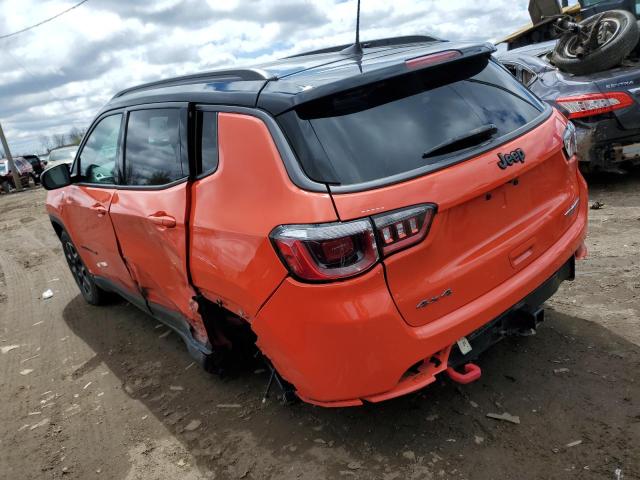 3C4NJDDB3JT185381 - 2018 JEEP COMPASS TRAILHAWK ORANGE photo 2