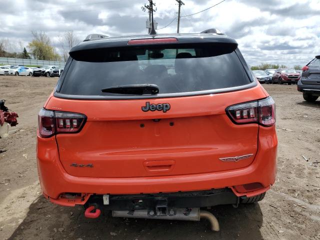 3C4NJDDB3JT185381 - 2018 JEEP COMPASS TRAILHAWK ORANGE photo 6