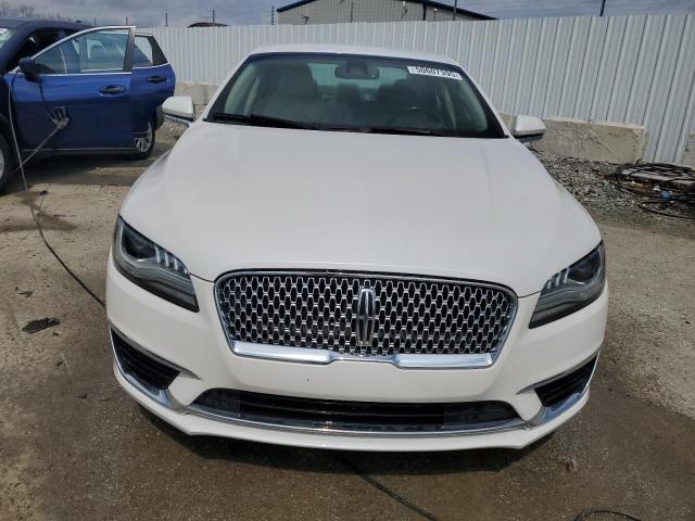 3LN6L5E99HR608337 - 2017 LINCOLN MKZ RESERVE თეთრი ფოტო 5