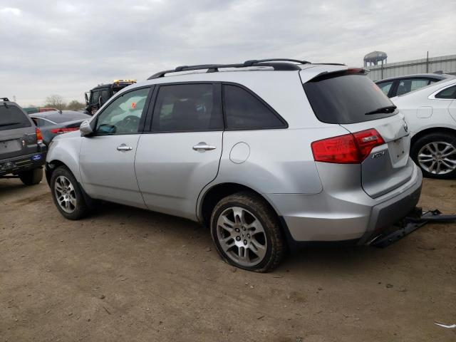 2HNYD28387H518522 - 2007 ACURA MDX TECHNOLOGY SILVER photo 2