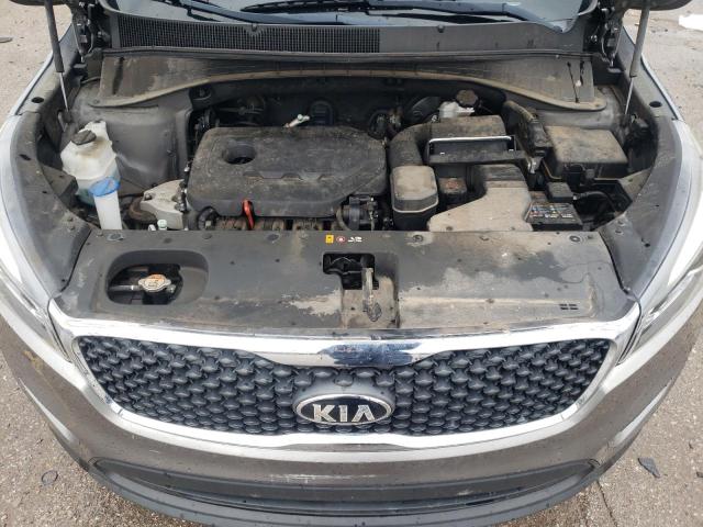 5XYPG4A33JG404531 - 2018 KIA SORENTO LX GRAY photo 12