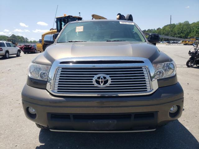 5TFHW5F10CX247917 - 2012 TOYOTA TUNDRA CREWMAX LIMITED BEIGE photo 5