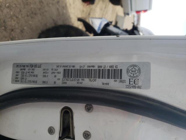 3C6TR5DT3JG157109 - 2018 RAM 2500 SLT თეთრი ფოტო 13