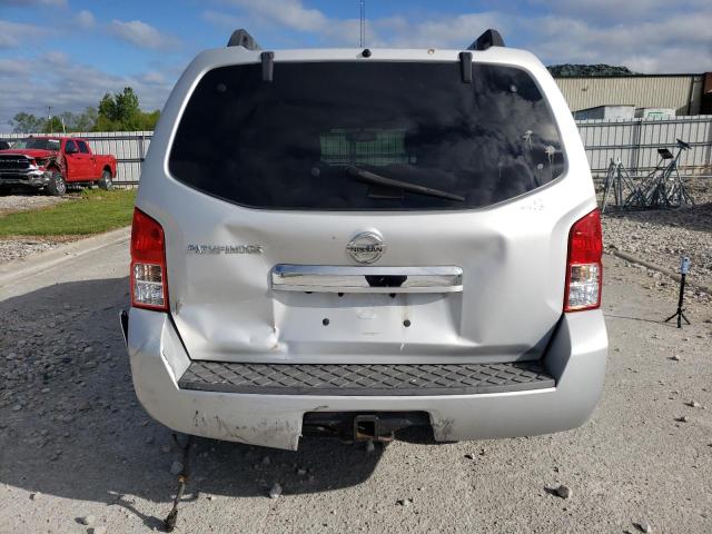 5N1AR1NN9CC613124 - 2012 NISSAN PATHFINDER S SILVER photo 6