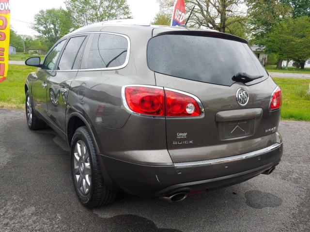 5GAKRCED9BJ309539 - 2011 BUICK ENCLAVE CXL BROWN photo 3