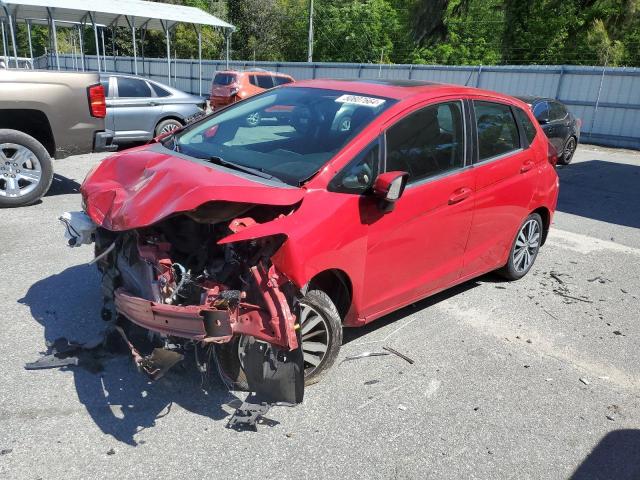 3HGGK5H89FM736782 - 2015 HONDA FIT EX RED photo 1