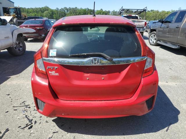 3HGGK5H89FM736782 - 2015 HONDA FIT EX RED photo 6