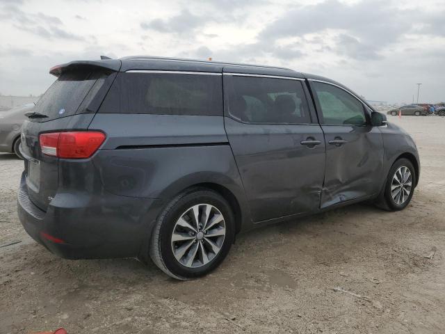 KNDMC5C18J6350503 - 2018 KIA SEDONA EX GRAY photo 3