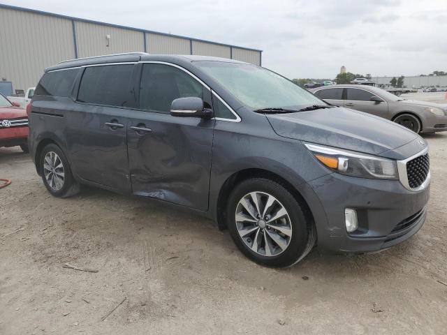 KNDMC5C18J6350503 - 2018 KIA SEDONA EX GRAY photo 4