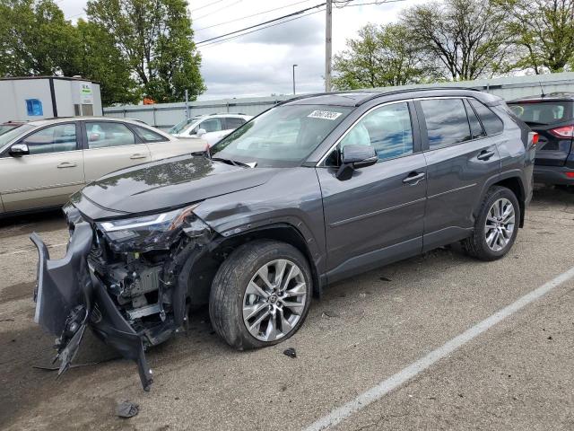 2T3A1RFV2NC312768 - 2022 TOYOTA RAV4 XLE PREMIUM GRAY photo 1