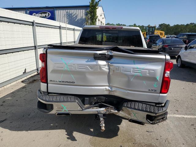 3GCUYGEL1LG299908 - 2020 CHEVROLET SILVERADO K1500 LTZ SILVER photo 6