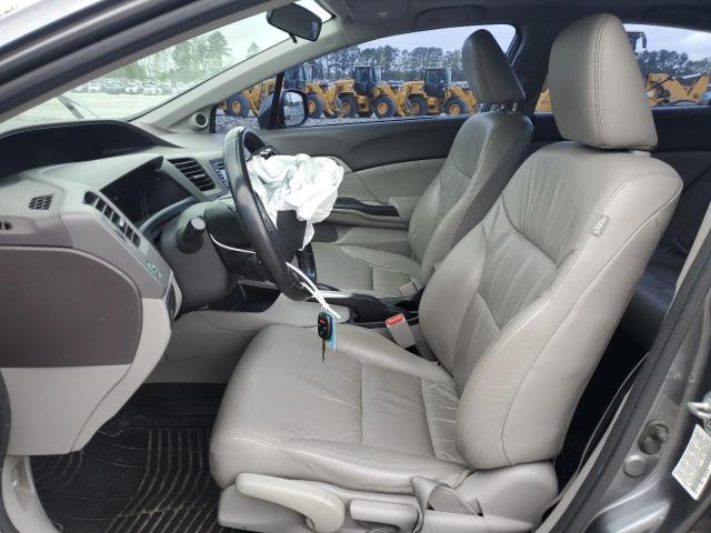 19XFB2F93CE028697 - 2012 HONDA CIVIC EXL გრაფიტი ფოტო 7