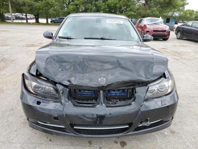 WBAVB73588KY64842 - 2008 BMW 335 I BLACK photo 5