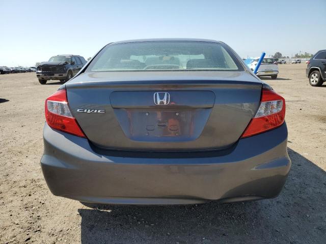 19XFB2F52CE051269 - 2012 HONDA CIVIC LX GRAY photo 6