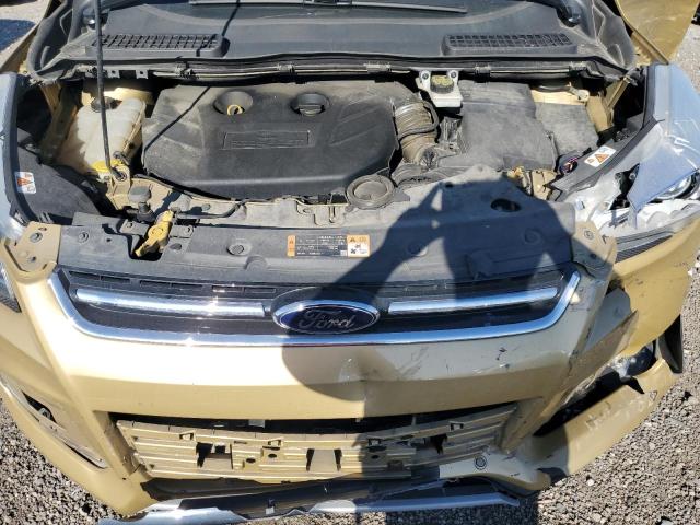 1FMCU0J96EUD86319 - 2014 FORD ESCAPE TITANIUM GOLD photo 11