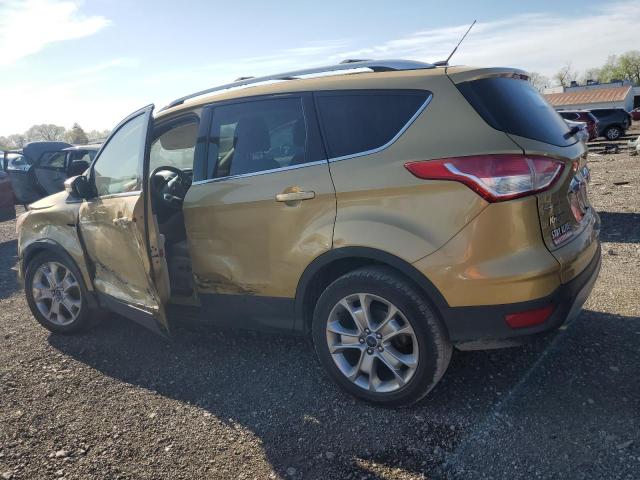 1FMCU0J96EUD86319 - 2014 FORD ESCAPE TITANIUM GOLD photo 2