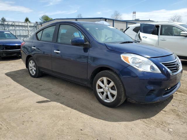 3N1CN7AP1CL868988 - 2012 NISSAN VERSA S BLUE photo 4