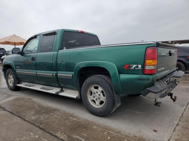 1GCEK19T2YE364227 - 2000 CHEVROLET SILVERADO K1500 GREEN photo 2