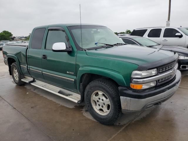 1GCEK19T2YE364227 - 2000 CHEVROLET SILVERADO K1500 GREEN photo 4