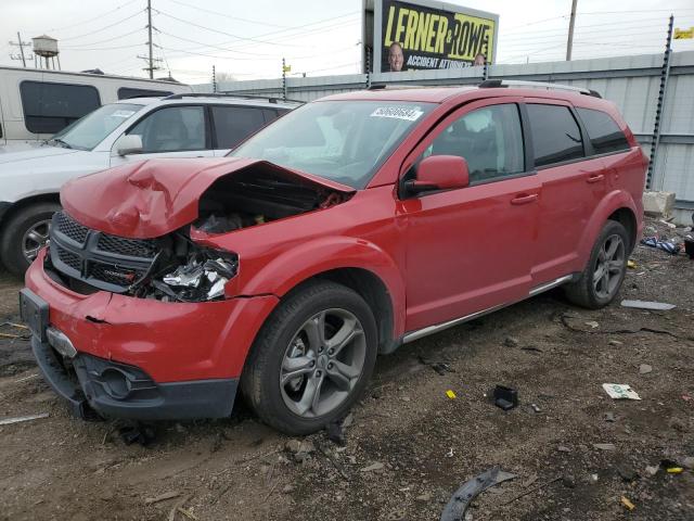 3C4PDCGG9JT152094 - 2018 DODGE JOURNEY CROSSROAD RED photo 1