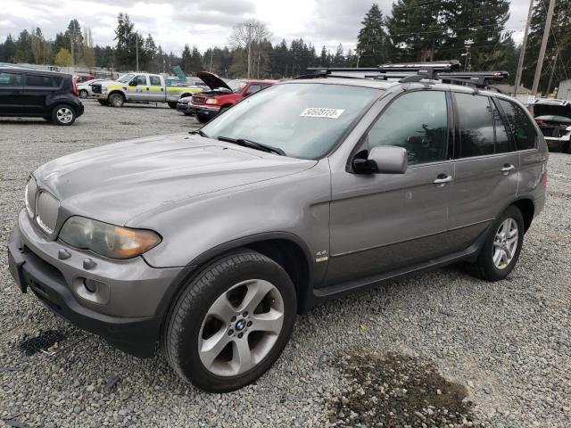 5UXFB53555LV13595 - 2005 BMW X5 4.4I GRAY photo 1