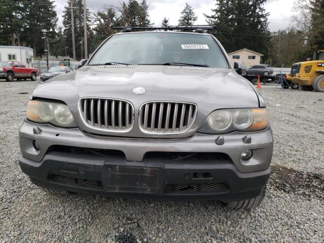 5UXFB53555LV13595 - 2005 BMW X5 4.4I GRAY photo 5