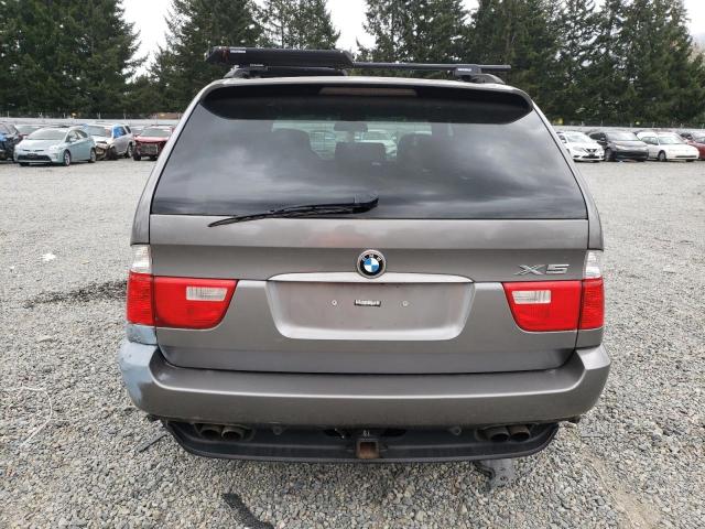 5UXFB53555LV13595 - 2005 BMW X5 4.4I GRAY photo 6