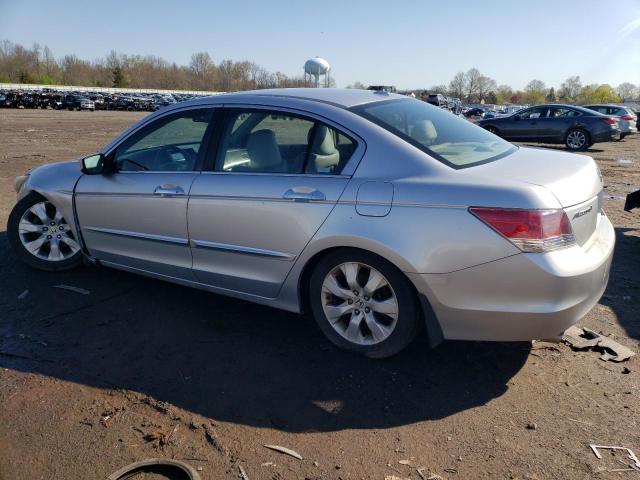 1HGCP36819A020421 - 2009 HONDA ACCORD EXL SILVER photo 2