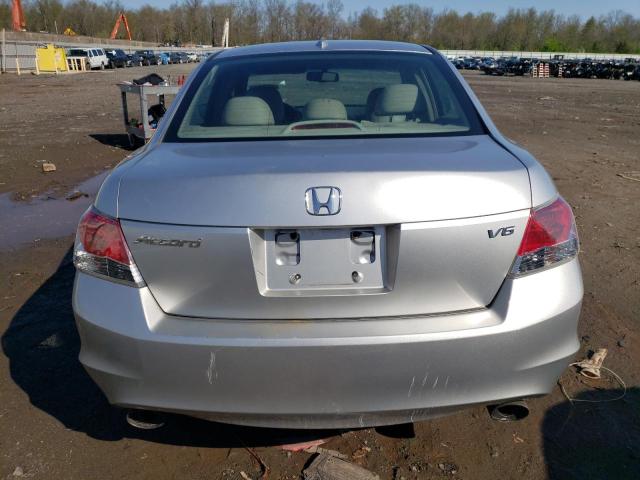 1HGCP36819A020421 - 2009 HONDA ACCORD EXL SILVER photo 6