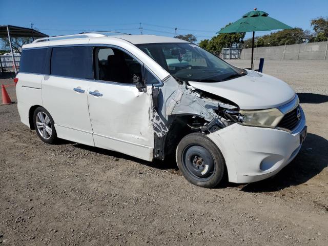 JN8AE2KP4C9036368 - 2012 NISSAN QUEST S WHITE photo 4