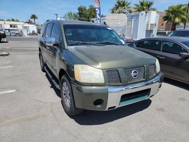 5N1AA08AX5N732849 - 2005 NISSAN ARMADA SE GREEN photo 1