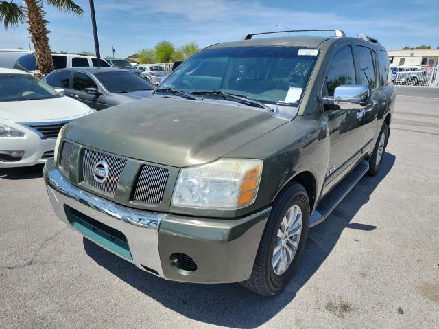 5N1AA08AX5N732849 - 2005 NISSAN ARMADA SE GREEN photo 2